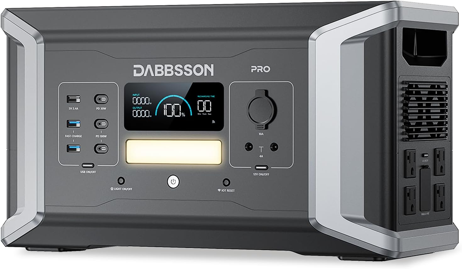 Dabbsson_DBS1000 Pro ポータブル電源_製品画像